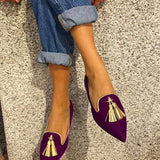 Portia - Mocassins Boho à Franges