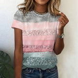 T-shirt Vintage Dégradé