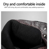 Bottes Chukka en Simili Cuir pour Hommes, Doublées en Fleece
