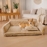 Grand Coussin Orthopédique Doux Lavable et Moelleux pour Chien - Lit Canapé Snoozy Dream
