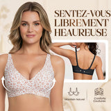 💗 DERNIER JOUR DES SOLDES – 60 % DE RÉDUCTION ⚡ 50K+ VENDUS 💕 Soutien-gorge sans armatures pour femme, confortable, effet push-up, bralette, sans coutures, idéal au quotidien avec décolleté en V profond.