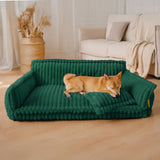 Grand Coussin Orthopédique Doux Lavable et Moelleux pour Chien - Lit Canapé Snoozy Dream