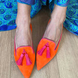 Portia - Mocassins Boho à Franges