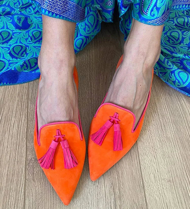 Portia - Mocassins Boho à Franges