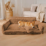 Grand Coussin Orthopédique Doux Lavable et Moelleux pour Chien - Lit Canapé Snoozy Dream