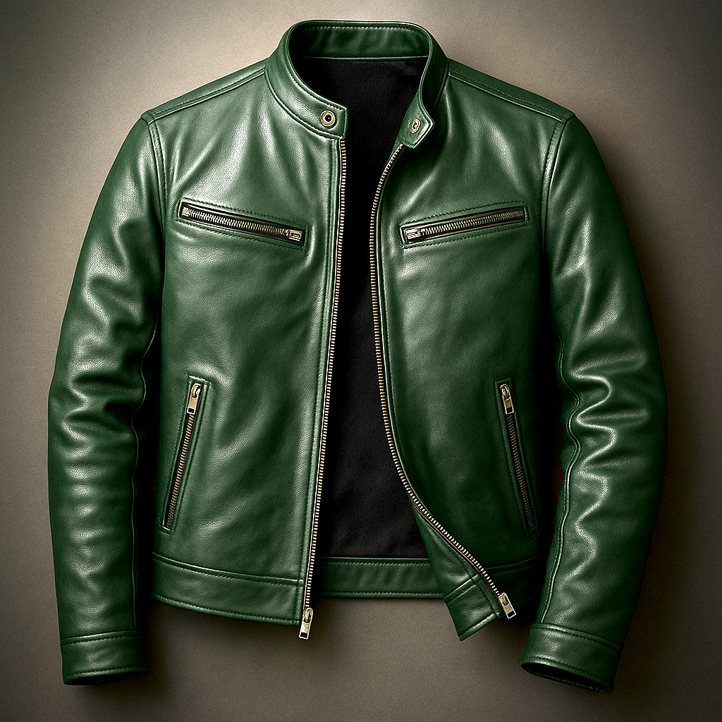 Oliver – Veste en cuir