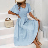 Robe à Pois Décontractée
