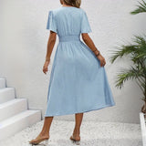 Robe à Pois Décontractée