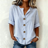 Chemise Rayée Décontractée