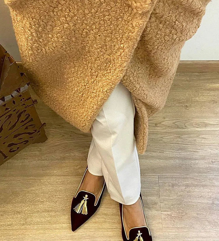 Portia - Mocassins Boho à Franges