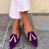 Portia - Mocassins Boho à Franges