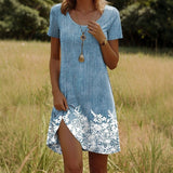 Robe Vintage à Imprimé Floral