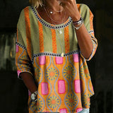 Blouse Vintage Décontractée