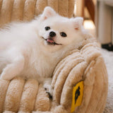 Grand Coussin Orthopédique Doux Lavable et Moelleux pour Chien - Lit Canapé Snoozy Dream