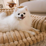Grand Coussin Orthopédique Doux Lavable et Moelleux pour Chien - Lit Canapé Snoozy Dream