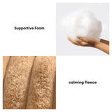Grand Coussin Orthopédique Doux Lavable et Moelleux pour Chien - Lit Canapé Snoozy Dream