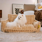 Grand Coussin Orthopédique Doux Lavable et Moelleux pour Chien - Lit Canapé Snoozy Dream