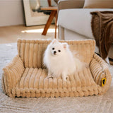 Grand Coussin Orthopédique Doux Lavable et Moelleux pour Chien - Lit Canapé Snoozy Dream