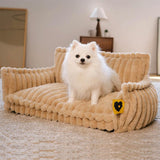 Grand Coussin Orthopédique Doux Lavable et Moelleux pour Chien - Lit Canapé Snoozy Dream