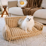Grand Coussin Orthopédique Doux Lavable et Moelleux pour Chien - Lit Canapé Snoozy Dream