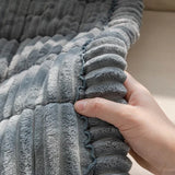 Housse de Protection pour Canapé pour Animaux en Peluche Matelassée Antidérapante