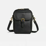 Sac à bandoulière compact en simili cuir pour femmes