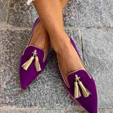 Portia - Mocassins Boho à Franges