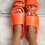 Claquettes en mousse unisexes, confortables, pour la plage et la piscine.