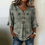 Blouse Vintage Décontractée