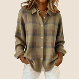 SWEATER À CARREAUX RÉTRO VIVIENNE