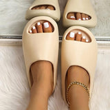 Claquettes en mousse unisexes, confortables, pour la plage et la piscine.