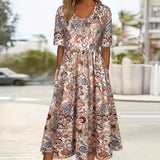 Robe de Style Ethnique Vintage
