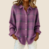 SWEATER À CARREAUX RÉTRO VIVIENNE
