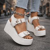 Sandales à Talon Wedge Naia avec Boucle
