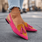 Charlotte - Sandales avec Brides et Franges