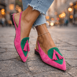Charlotte - Sandales avec Brides et Franges