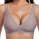 💗 DERNIER JOUR DES SOLDES – 60 % DE RÉDUCTION ⚡ 50K+ VENDUS 💕 Soutien-gorge sans armatures pour femme, confortable, effet push-up, bralette, sans coutures, idéal au quotidien avec décolleté en V profond.