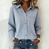 Chemise Rayée Décontractée