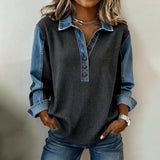 Blouse Vintage Décontractée