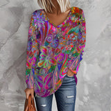 T-shirt Imprimé Floral Vintage