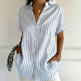 Chemise Rayée Décontractée