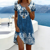 Robe Vintage à Imprimé Floral