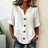 Blouse Vintage Décontractée