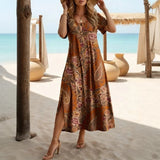 Robe Vintage à Imprimé Floral