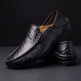 Mocassins en cuir