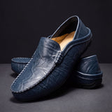 Mocassins en cuir