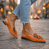 Charlotte - Sandales avec Brides et Franges