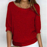 Pull décontracté uni