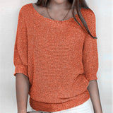 Pull décontracté uni