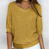 Pull décontracté uni
